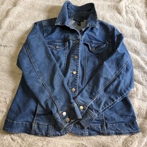1X Charter Club Blue Jean Jacket
